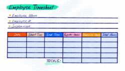 documentation-of-hours-work-template