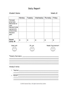 documentation-report-template-for-autism