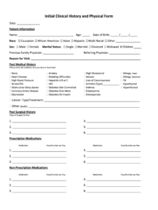 medical-documentation-template-history-and-physical