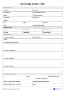 medical-emergency-documentation-template