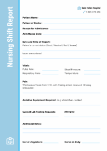 nursing-opening-shift-note-for-documentation-template
