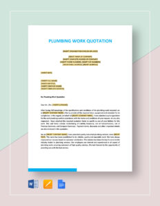 piping-job-request-for-quote-documentation-template