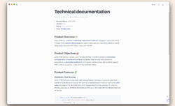 product-support-documentation-template