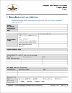system-analysis-documentation-template