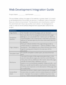 system-integration-documentation-template