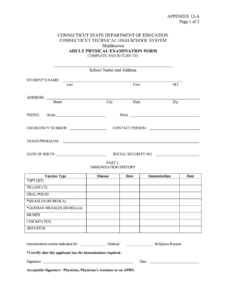 work-physical-exam-documentation-template