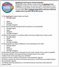 backpack-feeding-program-survey-template