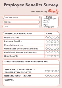 compensation-and-benefits-survey-template