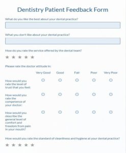 dental-practice-patient-satisfaction-survey-template