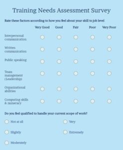 employee-training-needs-survey-template