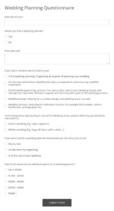 evaluation-survey-template-for-wedding-planners