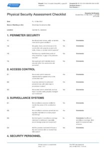 it-security-site-survey-template