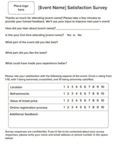post-event-feedback-survey-template