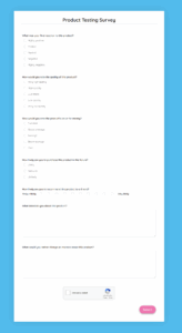 product-packaging-feedback-survey-template