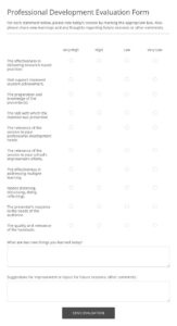 professional-development-feedback-survey-template