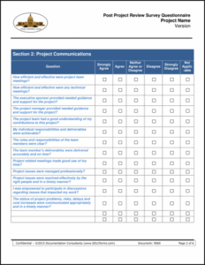 project-post-implementation-review-survey-template