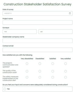 project-stakeholder-satisfaction-survey-template
