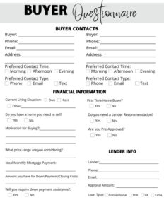 real-estate-agent-survey-template