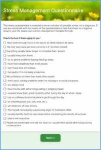 stress-at-work-survey-template