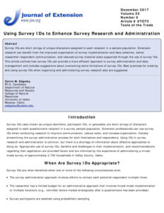 university-of-idaho-research-survey-template