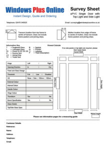 window-and-door-survey-template