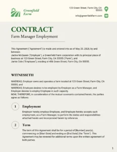 farm-manager-employment-contract-template