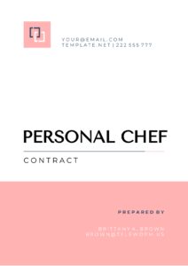 free-personal-chef-contract-template