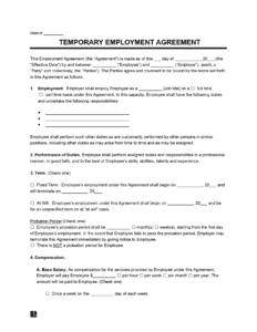 free-temporary-employment-contract-template