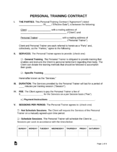 Group Fitness Instructor Contract Template group-fitness-instructor-contract-template