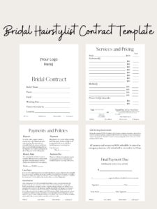 Hair Stylist Wedding Contract Template hair-stylist-wedding-contract-template
