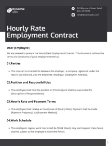 hourly-rate-employment-contract-template