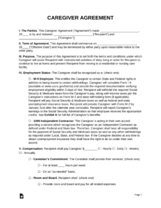 Live In Caregiver Contract Template live-in-caregiver-contract-template