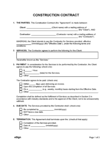 new-home-construction-contract-template