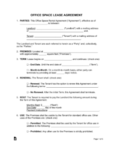 office-space-rental-contract-template