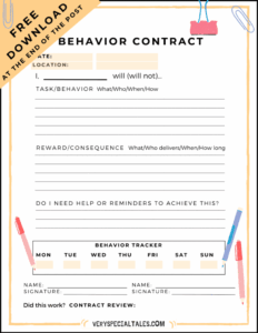 Parent Teen Behavior Contract Template parent-teen-behavior-contract-template