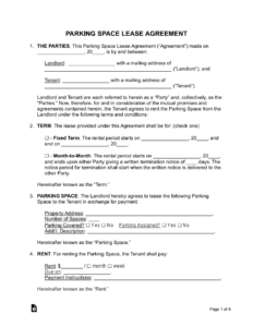 parking-space-rental-contract-template