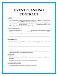 sample-event-planner-contract-template