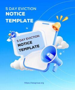 5 Day Eviction Notice Template 5 Day Eviction Notice Template