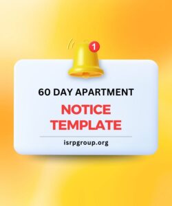60 Day Apartment Notice Template 60 Day Apartment Notice Template
