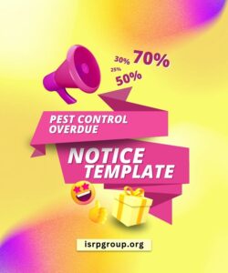 Pest Control Overdue Notice Template