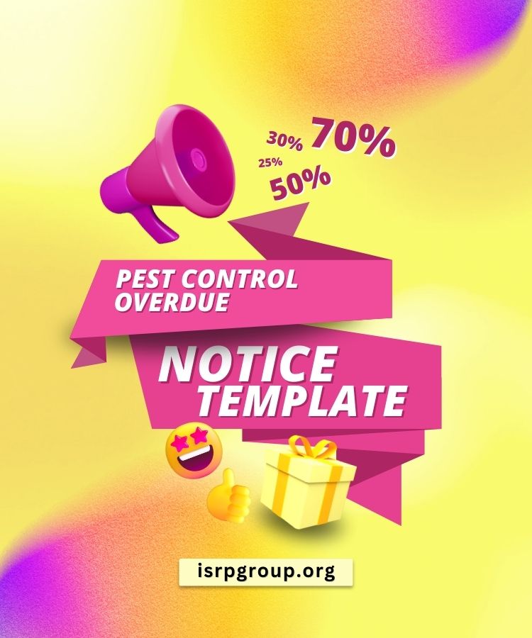 Pest Control Overdue Notice Template