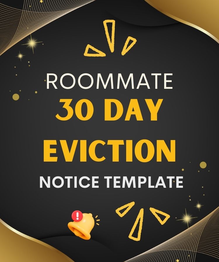 Roommate 30 Day Eviction Notice Template