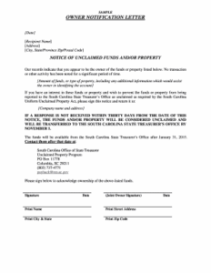 Discover Unclaimed Property Notice Template discover-unclaimed-property-notice-template