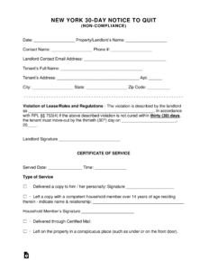 new-york-30-day-eviction-notice-template