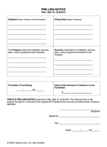 oklahoma-pre-lien-notice-template