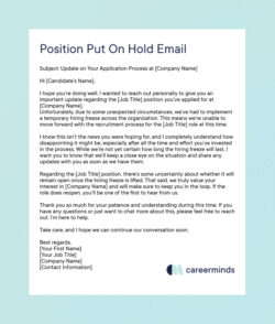 Position On Hold Until Further Notice Template position-on-hold-until-further-notice-template