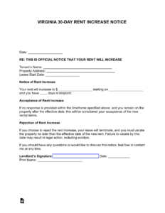 virginia-rent-increase-notice-template