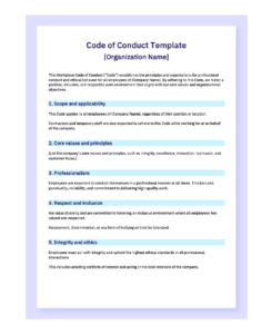 code-of-conduct-contract-template