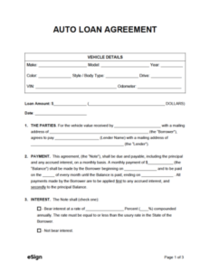 private-party-auto-loan-contract-template