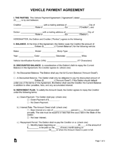 Take Over Car Loan Payments Contract Template take-over-car-loan-payments-contract-template